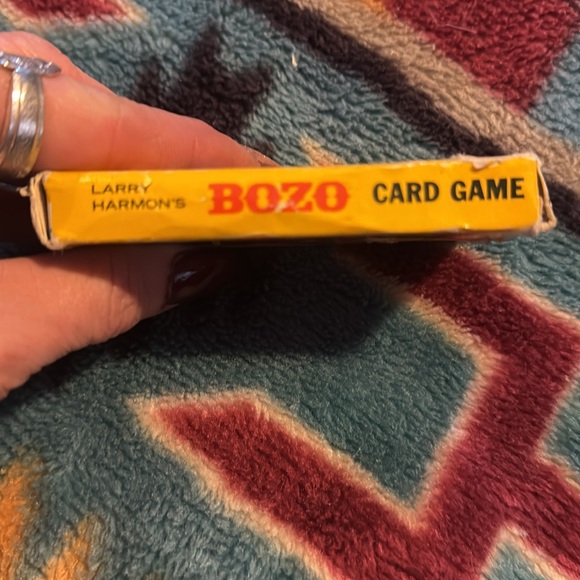 Bozo The Clown Educational Card Game Larry Harmon Vintage 1972 Gifts Flaws Wear - Picture 5 of 8
